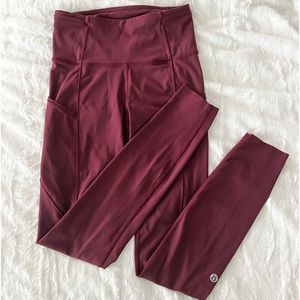 LULULEMON FAST AND FREE TIGHT LEGGINGS “25”
